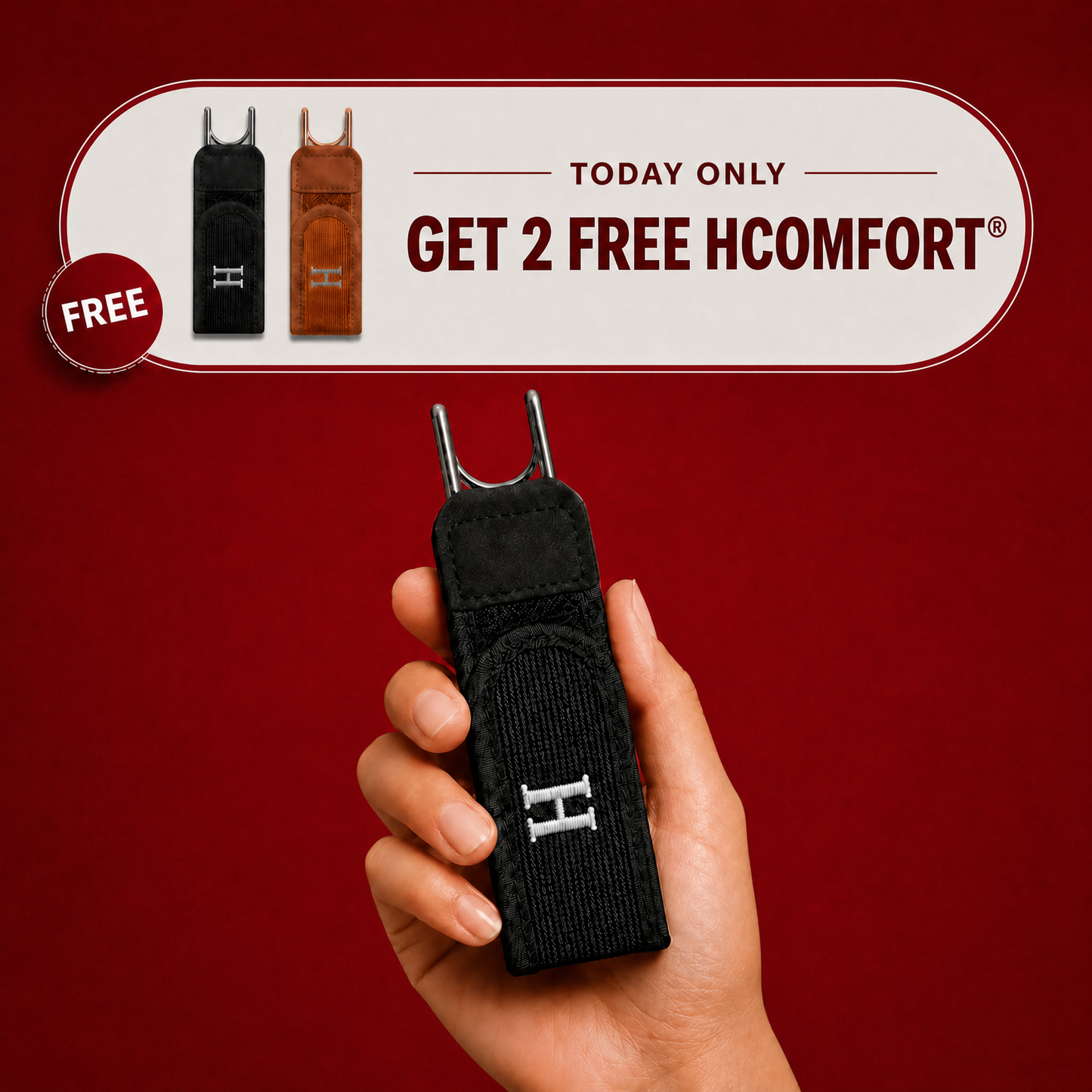 HComfort™ Buckle-Free Belt